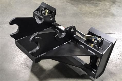 skid steer to mini excavator adapter|mini excavator quick attach plate.